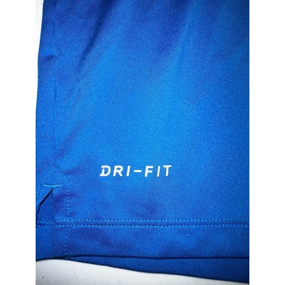 Nike Blue Color Block‎ Dri Fit Golf Short Sleeve Men's Size 2XL Polo Shirt